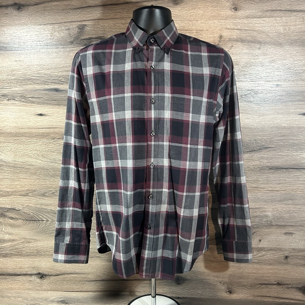 J.Crew Men's Small Button‎ Down Shirt Slim Pocket